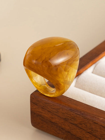 Irregularity Geometric Shiny Rings Accessories