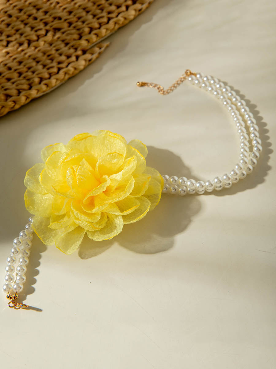 Flower Shape Necklaces Accessories