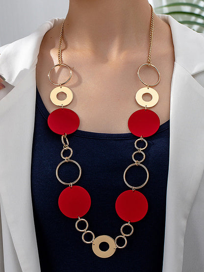 Chains Geometric Necklaces Accessories