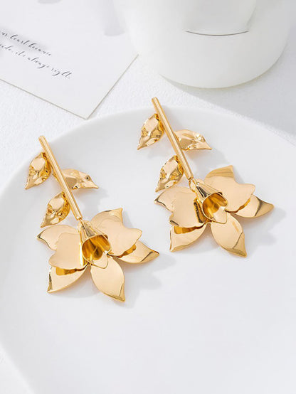 Flower Shape Earrings Accessories