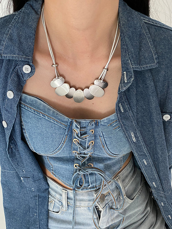 Normcore Geometric Necklaces Accessories