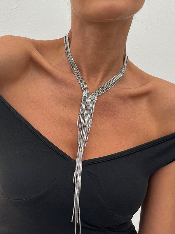 Tasseled Necklaces Accessories