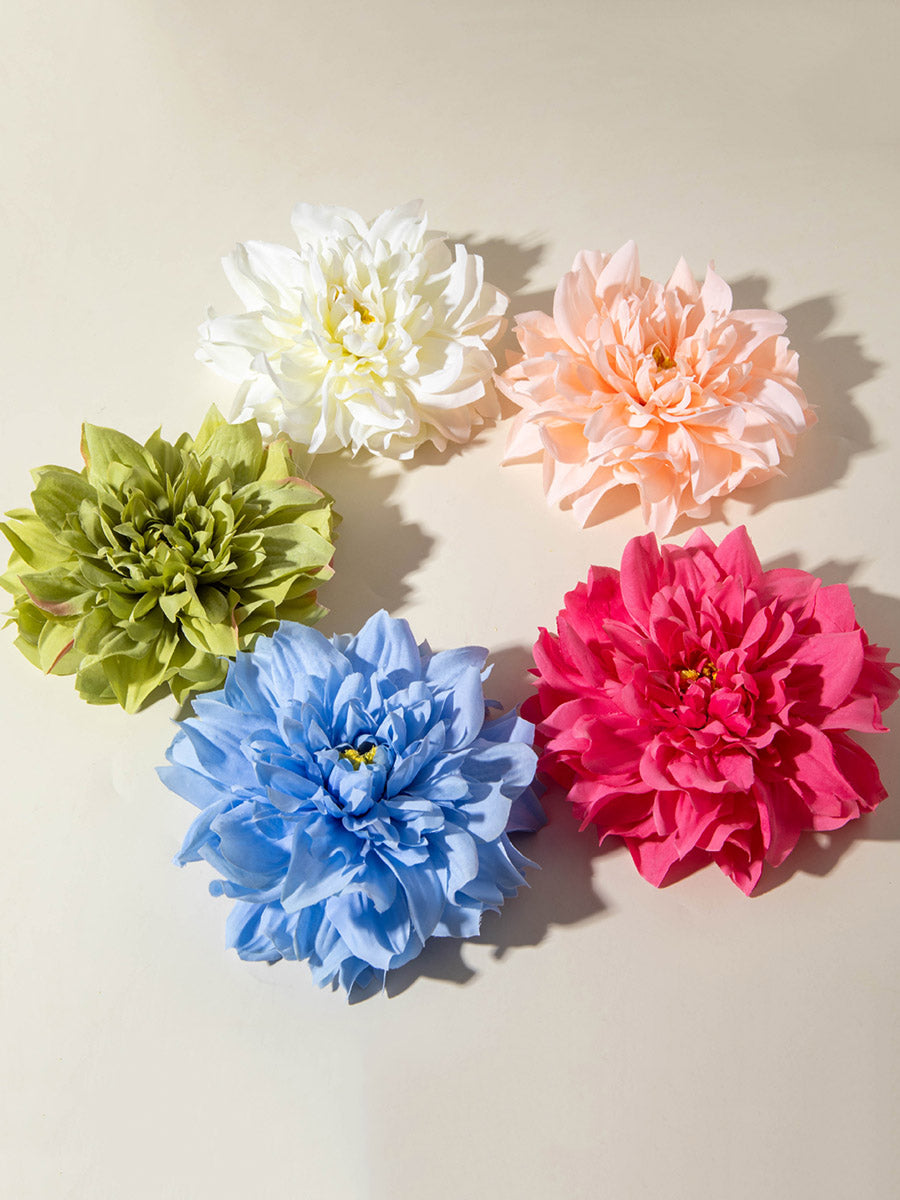 Three-Dimensional Flower Hair Clips