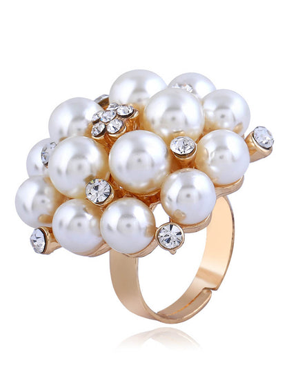 Adjustable Flower Shape Geometric Rings Accessories