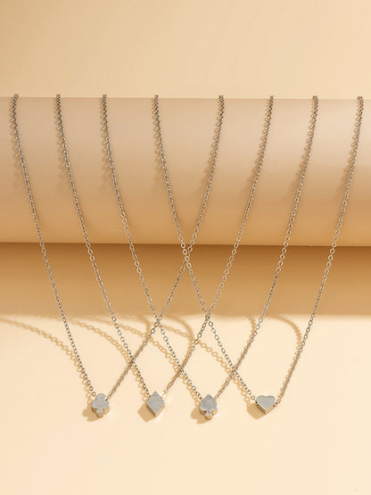 Chains Geometric Layered Necklaces Accessories