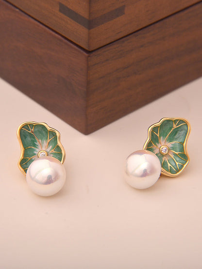Contrast Color Rhinestone Eardrop Accessories