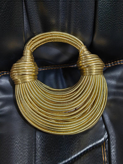 Geometric Zipper Handbags