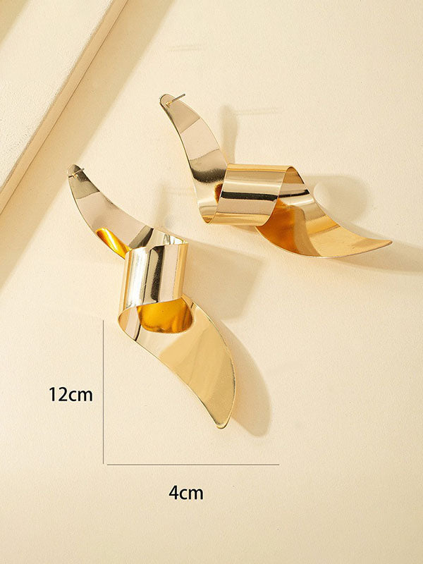 Geometric Drop Earrings