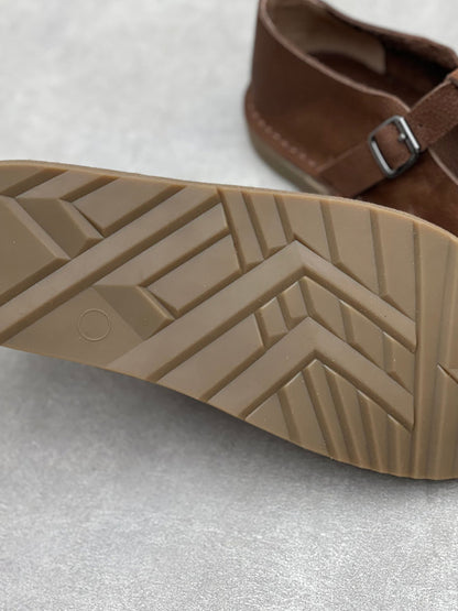 Women Vintage Spring Genuine Leather Flat Shoes