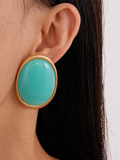 Geometric Drop Earrings
