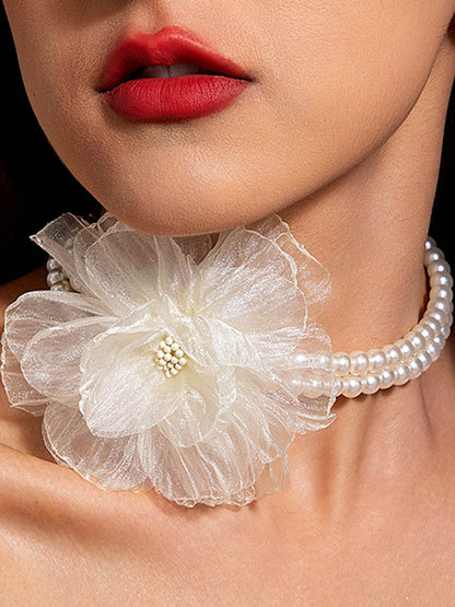 Flower Shape Necklaces Accessories
