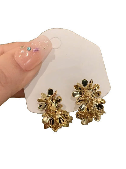 Flower Shape Earrings Accessories