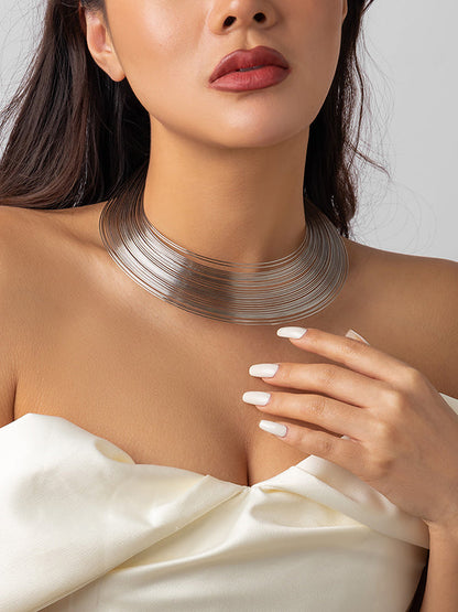 Solid Color Necklaces Accessories