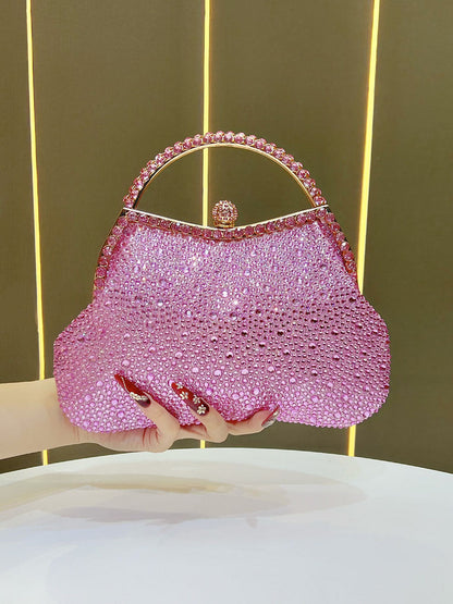 Chains Rhine Stones Evening Bags & Clutches Handbags