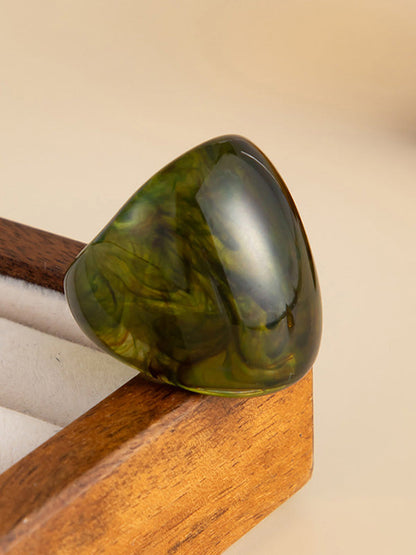 Irregularity Geometric Shiny Rings Accessories