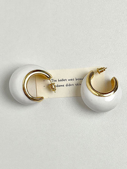 Geometric Drop Earrings