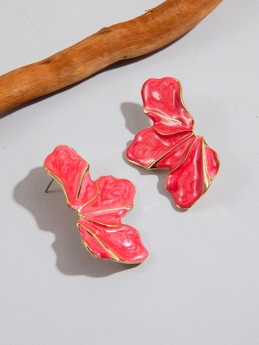 Flower Shape Earrings Accessories