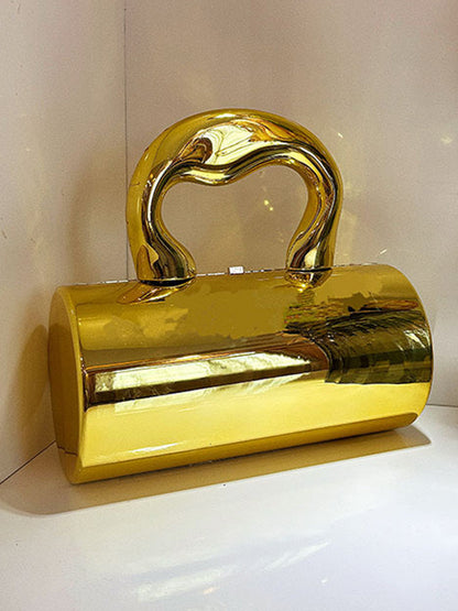 Geometric Shiny Handbags