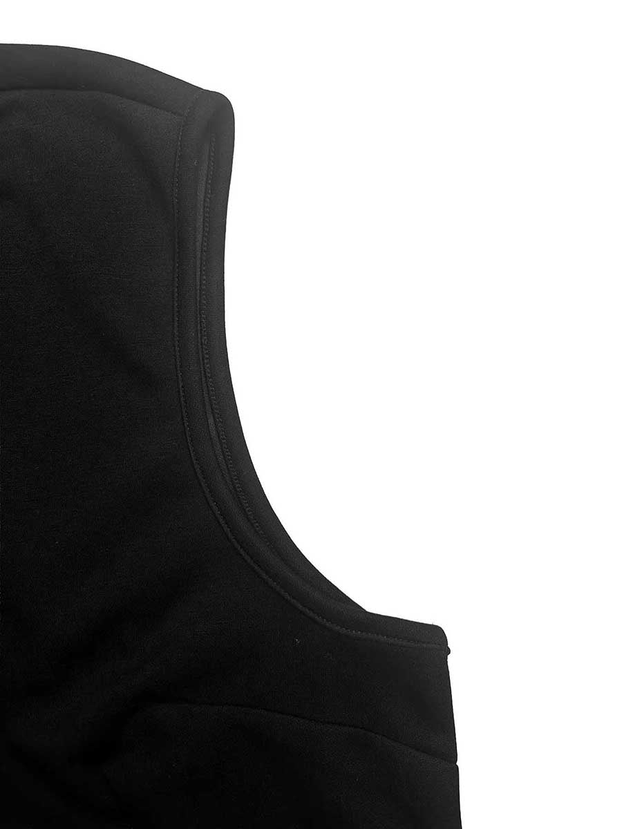 Sleeveless Solid Color Tasseled Round-Neck Tank Top