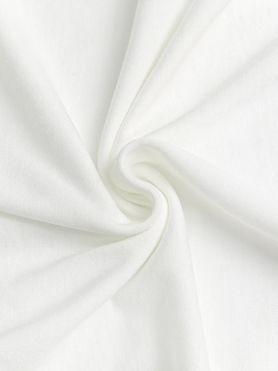Loose Sleeveless Asymmetric Pleated Solid Color One-Shoulder Blouses&Shirts Tops