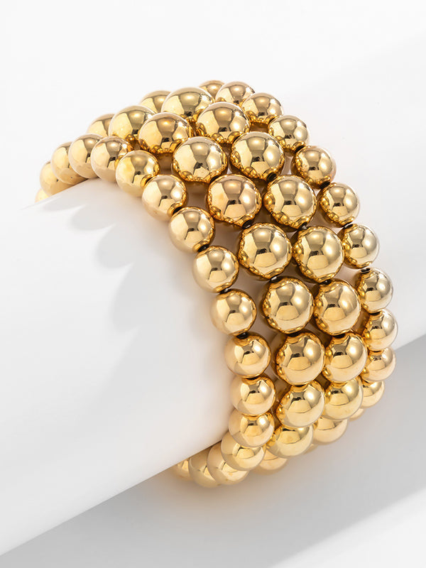 Beaded Solid Color Bracelet Accessories