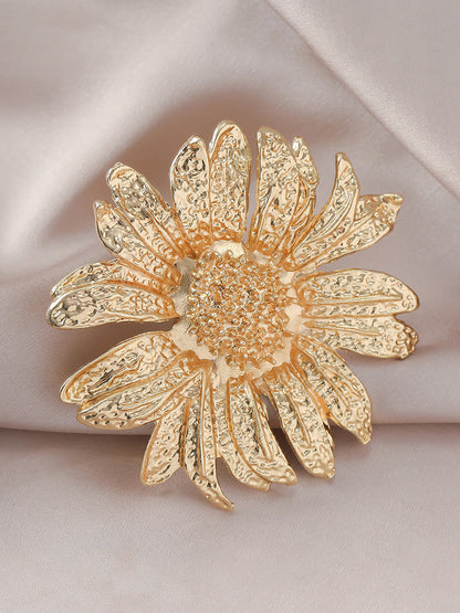 Flower Shape Geometric Rings Accessories