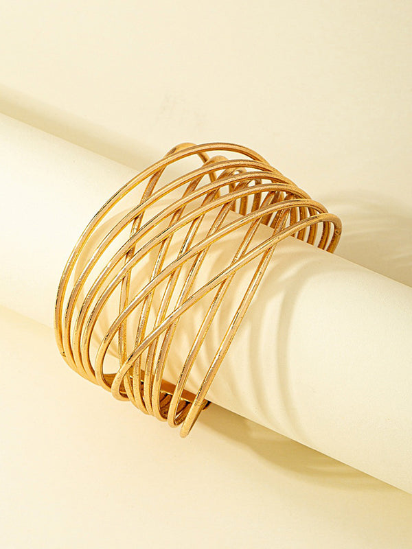 Hollow Solid Color Bracelet Accessories