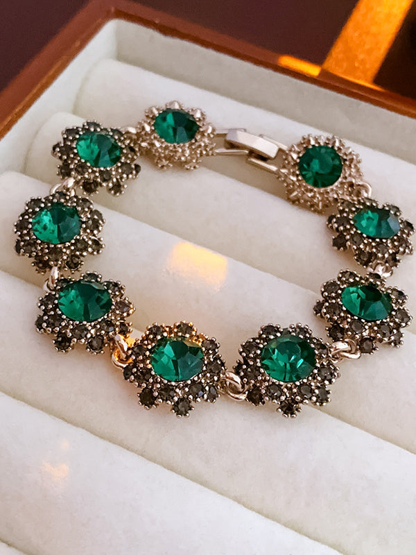 Geometric Rhine Stones Bracelet Accessories