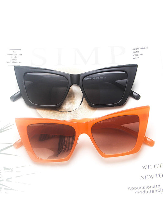 Geometric Sun Protection Sunglasses Accessories