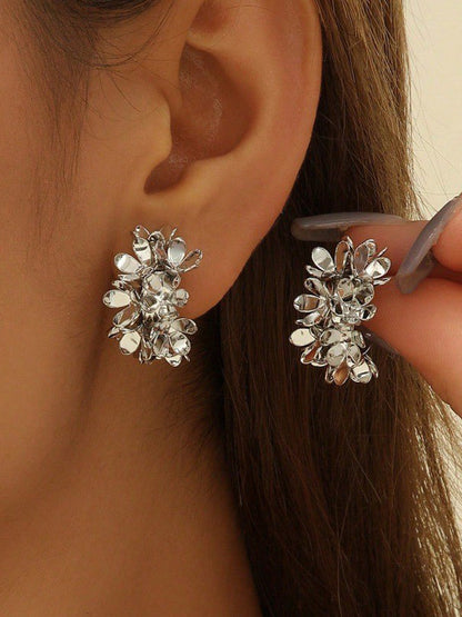 Flower Shape Earrings Accessories