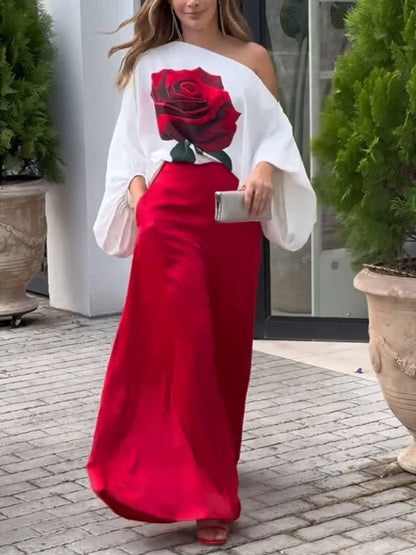 High Waisted Loose Pockets Solid Color Pants Trousers