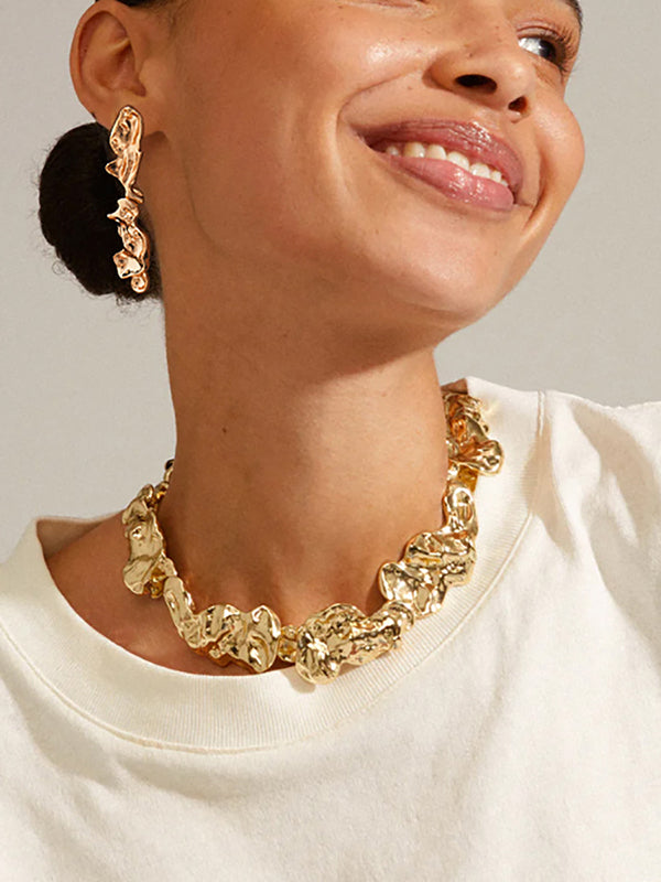 Geometric Solid Color Dainty Necklace Necklaces Accessories