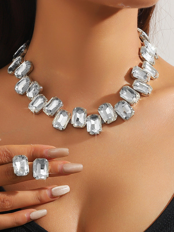 Chains Contrast Color Necklaces Accessories