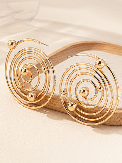 Geometric Drop Earrings