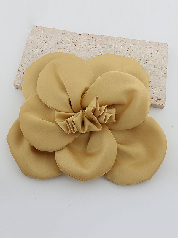 Three-Dimensional Flower Brooch Accessories