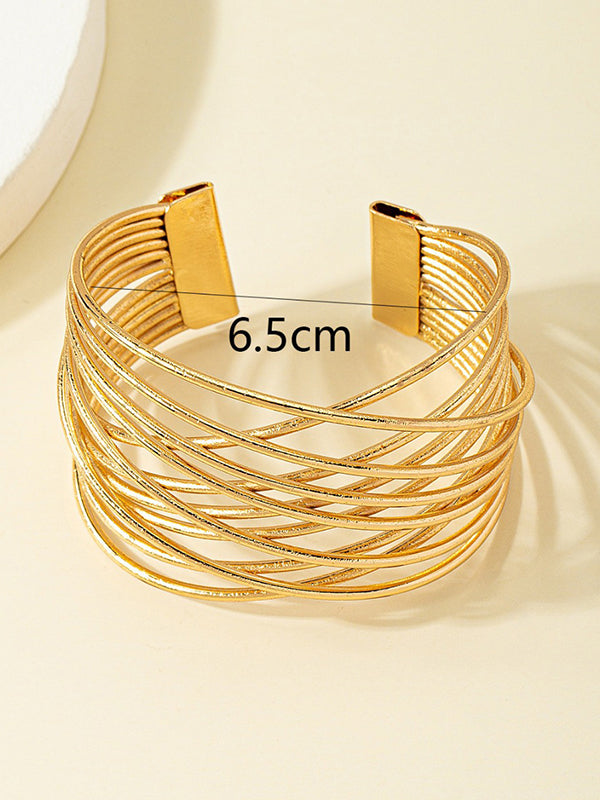 Hollow Solid Color Bracelet Accessories