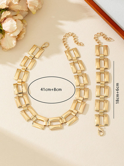 Chains Bracelet Accessories Necklaces Accessories Sets