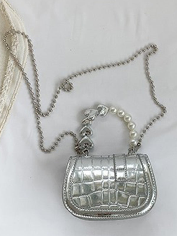 Beaded Shiny Split-Joint Bags Bags Accessories Crossbody Bags