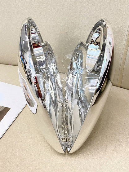 Heart Shape Shiny Handbags