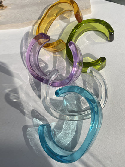 Geometric Ringent Solid Color Bracelet Accessories