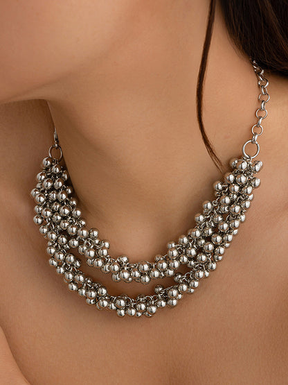 Chains Geometric Solid Color Necklaces Accessories