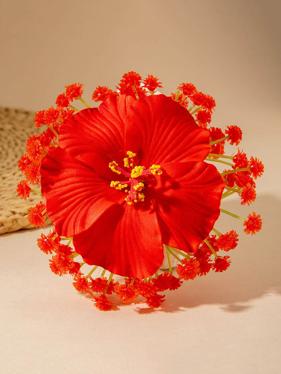 Three-Dimensional Flower Hair Clips