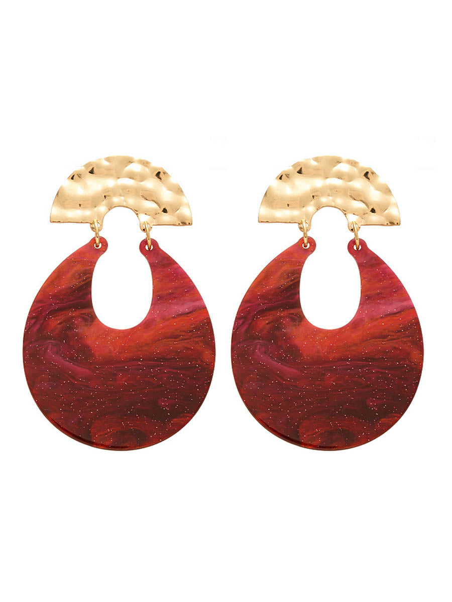 Geometric Drop Earrings