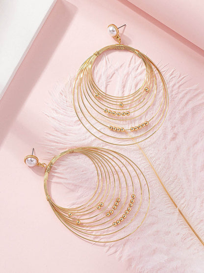 Irregularity Geometric Earrings Accessories