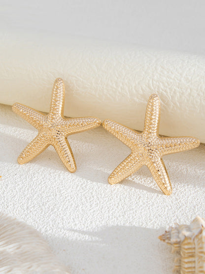 Trends Starfish Shape Earrings Accessories