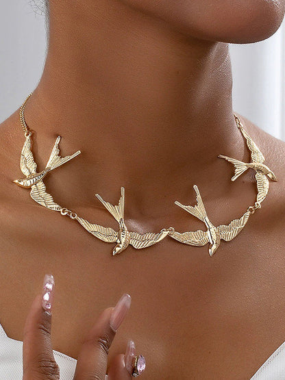 Animal Shape Geometric Necklaces Accessories