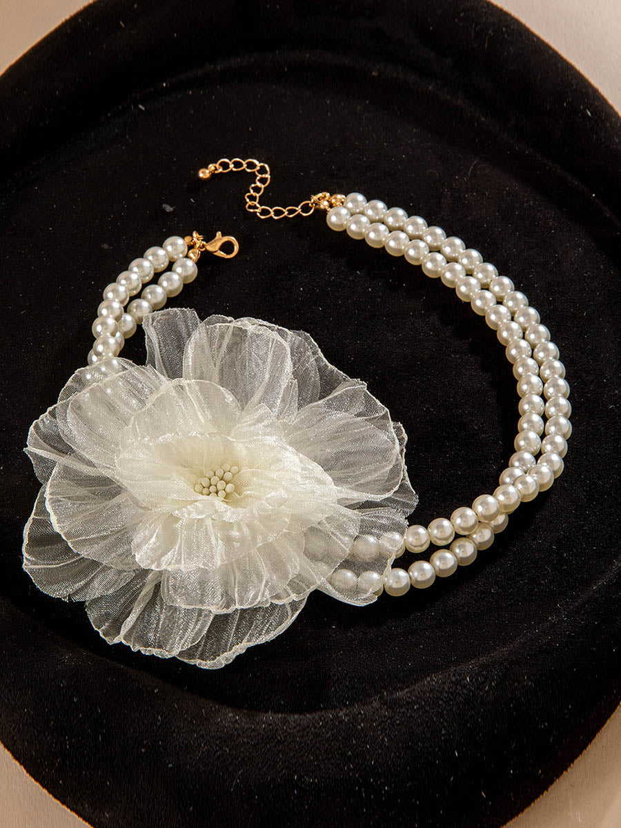 Flower Shape Necklaces Accessories