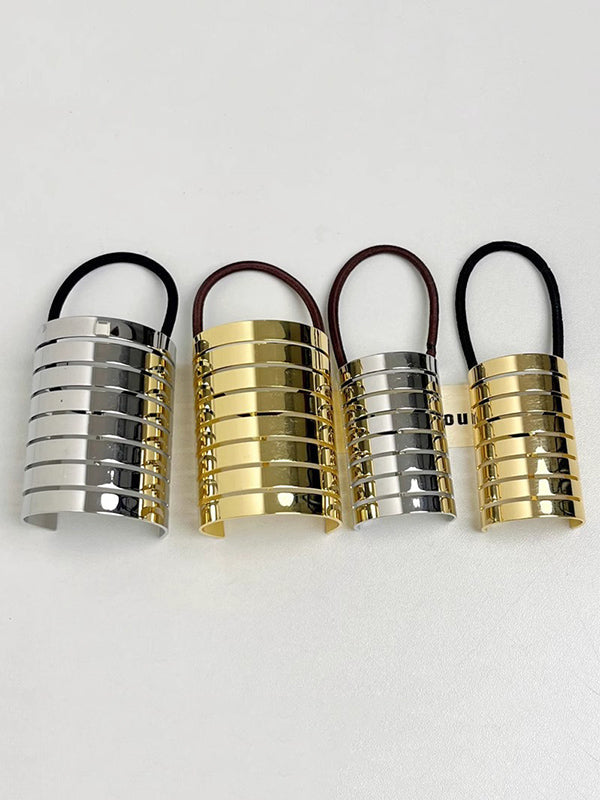 Geometric Shiny Hair Accessories Hairtie