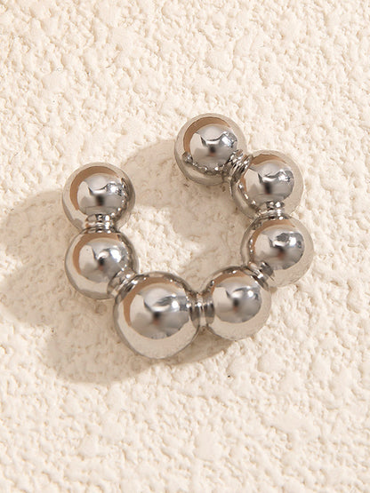 Geometric Solid Color Ear Clip