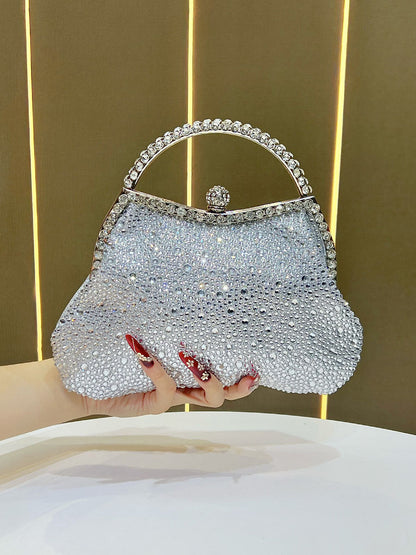 Chains Rhine Stones Evening Bags & Clutches Handbags